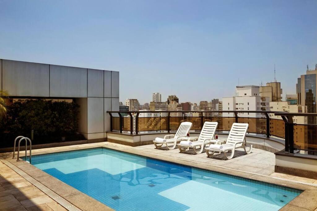 Apart-Hotel Dentro Do Transamerica Executive Faria Lima São Paulo Exterior photo